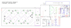 Indoor Golf Centre Layout 3